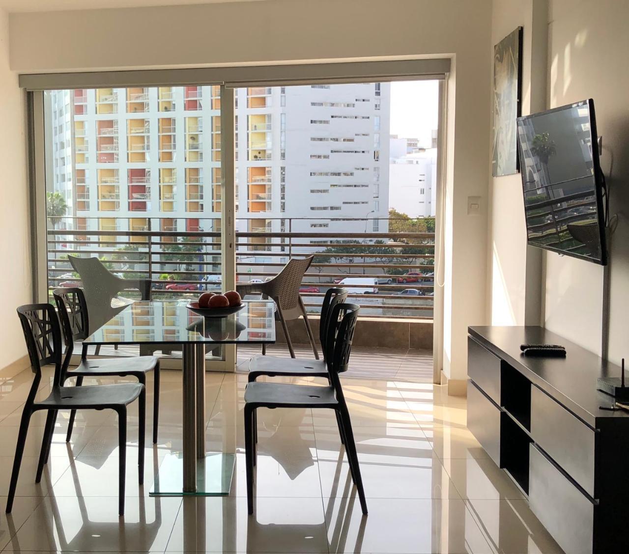 לימה Terrazas Apartments Miraflores מראה חיצוני תמונה